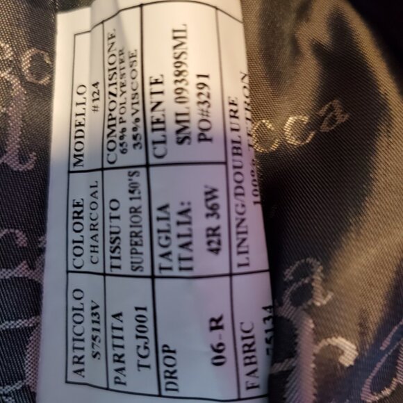 Y2K Mecca Charcoal Plaid Vest Made in Italy 42R-36N Hip Hop Streetwear - Picture 9 of 14